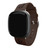 Image of Game Time Pittsburgh Pirates Leather Watch Band Compatible with Fitbit Versa 3 and Sense Brown