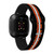 Image of Game Time Baltimore Orioles HD Watch Band Compatible with Fitbit Versa 3 and Sense - Stripe