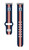 Image of Game Time Detroit Tigers HD Watch Band Compatible with Fitbit Versa 3 and Sense - Stripe
