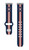 Image of Game Time Houston Astros HD Watch Band Compatible with Fitbit Versa 3 and Sense - Stripe