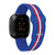 Image of Game Time Toronto Blue Jays HD Watch Band Compatible with Fitbit Versa 3 and Sense - Stripe
