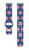 Image of Game Time Chicago Cubs HD Watch Band Compatible with Fitbit Versa 3 and Sense - Repeating