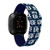 Image of Game Time Detroit Tigers HD Watch Band Compatible with Fitbit Versa 3 and Sense - Repeating