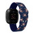 Image of Game Time Houston Astros HD Watch Band Compatible with Fitbit Versa 3 and Sense - Repeating