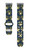 Image of Game Time Milwaukee Brewers HD Watch Band Compatible with Fitbit Versa 3 and Sense - Repeating