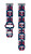 Image of Game Time Minnesota Twins HD Watch Band Compatible with Fitbit Versa 3 and Sense - Repeating