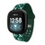 Image of Game Time Oakland Athletics HD Watch Band Compatible with Fitbit Versa 3 and Sense - Repeating