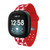 Image of Game Time Philadelphia Phillies HD Watch Band Compatible with Fitbit Versa 3 and Sense - Repeating