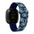 Image of Game Time Seattle Mariners HD Watch Band Compatible with Fitbit Versa 3 and Sense - Repeating