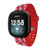 Image of Game Time St Louis Cardinals HD Watch Band Compatible with Fitbit Versa 3 and Sense - Repeating