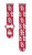 Image of Game Time St Louis Cardinals HD Watch Band Compatible with Fitbit Versa 3 and Sense - Repeating