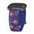 Image of Game Time Chicago Cubs HD Watch Band Compatible with Fitbit Versa 3 and Sense - Repeating with Text