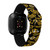 Image of Game Time San Diego Padres HD Watch Band Compatible with Fitbit Versa 3 and Sense - Repeating with Text