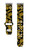 Image of Game Time San Diego Padres HD Watch Band Compatible with Fitbit Versa 3 and Sense - Repeating with Text