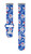 Image of Game Time Toronto Blue Jays HD Watch Band Compatible with Fitbit Versa 3 and Sense - Repeating with Text