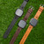 Image of Game Time Baltimore Orioles Leather Watch Band Compatible with Fitbit Versa 3 and Sense Tan