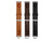 Image of Game Time Cleveland Guardians Leather Watch Band Compatible with Fitbit Versa 3 and Sense Tan