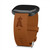 Image of Game Time Los Angeles Angels Leather Watch Band Compatible with Fitbit Versa 3 and Sense Tan