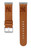 Image of Game Time New York Yankees Leather Watch Band Compatible with Fitbit Versa 3 And Sense Tan