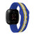 Image of Game Time Los Angeles Rams HD Watch Band Compatible with Fitbit Versa 3 and Sense - Stripe
