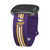 Image of Game Time Minnesota Vikings HD Watch Band Compatible with Fitbit Versa 3 and Sense - Stripe