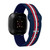 Image of Game Time New England Patriots HD Watch Band Compatible with Fitbit Versa 3 and Sense - Stripe