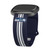 Image of Game Time Seattle Seahawks HD Watch Band Compatible with Fitbit Versa 3 and Sense - Stripe