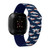 Game Time Denver Broncos HD Watch Band Compatible with Fitbit Versa 3 and Sense - Repeating