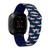 Image of Game Time Denver Broncos HD Watch Band Compatible with Fitbit Versa 3 and Sense - Repeating