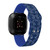 Image of Game Time Indianapolis Colts HD Watch Band Compatible with Fitbit Versa 3 and Sense - Repeating