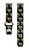 Image of Game Time Jacksonville Jaguars HD Watch Band Compatible with Fitbit Versa 3 and Sense - Repeating