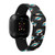 Image of Game Time Miami Dolphins HD Watch Band Compatible with Fitbit Versa 3 and Sense - Repeating