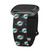 Image of Game Time Miami Dolphins HD Watch Band Compatible with Fitbit Versa 3 and Sense - Repeating
