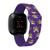Image of Game Time Minnesota Vikings HD Watch Band Compatible with Fitbit Versa 3 and Sense - Repeating