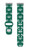 Image of Game Time New York Jets HD Watch Band Compatible with Fitbit Versa 3 and Sense - Repeating