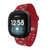 Image of Game Time San Francisco 49ers HD Watch Band Compatible with Fitbit Versa 3 and Sense Repeating