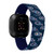 Image of Game Time Tennessee Titans HD Watch Band Compatible with Fitbit Versa 3 and Sense - Repeating