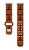 Image of Game Time Washington Commanders HD Watch Band Compatible with Fitbit Versa 3 and Sense Repeating