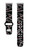Image of Game Time Atlanta Falcons HD Watch Band Compatible with Fitbit Versa 3 and Sense - Repeating with Text