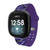 Image of Game Time Baltimore Ravens HD Watch Band Compatible with Fitbit Versa 3 and Sense - Repeating with Text