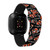 Image of Game Time Cincinnati Bengals HD Watch Band Compatible with Fitbit Versa 3 and Sense - Repeating with Text