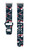 Image of Game Time Houston Texans HD Watch Band Compatible with Fitbit Versa 3 and Sense - Repeating with Text