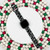 Image of Game Time Las Vegas Raiders HD Watch Band Compatible with Fitbit Versa 3 and Sense - Repeating with Text