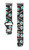 Image of Game Time Miami Dolphins HD Watch Band Compatible with Fitbit Versa 3 and Sense - Repeating with Text