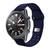 Image of Game Time Milwaukee Brewers Engraved Silicone Sport Quick Change Watch Band Navy