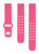 Game Time Miami Marlins Engraved Silicone Sport Quick Change Watch Band Pink