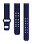 Image of Game Time St. Louis Cardinals Engraved Silicone Sport Quick Change Watch Band Navy