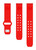 Game Time Miami Marlins Engraved Silicone Sport Quick Change Watch Band Red