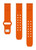 Game Time Cleveland Browns Engraved Silicone Sport Quick Change Watch Band Orange