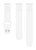 Image of Game Time Dallas Cowboys Engraved Silicone Sport Quick Change Watch Band White